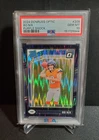 2024 Panini Donruss Optic Bo Nix Purple Shock Broncos PSA 10