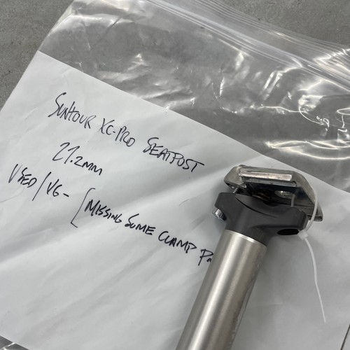 New-Old-Stock Suntour XC PRO Seatpost 26.8 mm x 300 mm plus used 27.2 Vintage - Foto 9 di 13