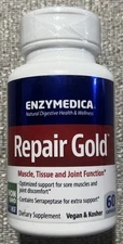 (New) Enzymedica Repair Gold Dietary Supplement for Muscle tissue 60ct EXP 08/25