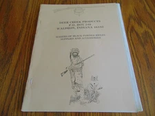 New Vintage DEER CREEK PRODUCTS Gun Catalog/Paper - Black Powder Rifles 1995