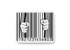 Barcode 8 Funny sign For Home or Office