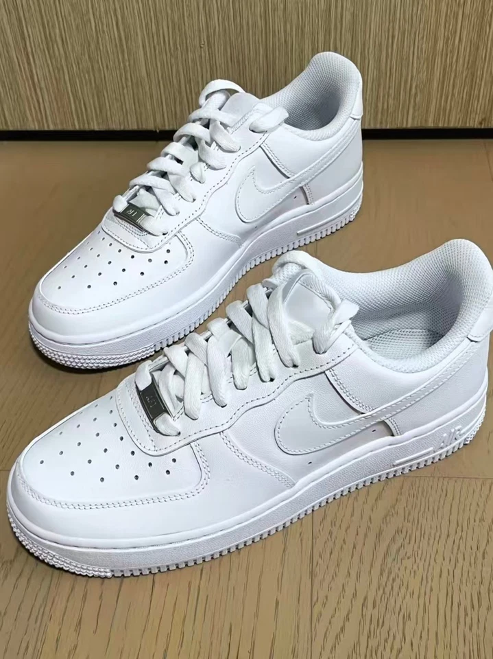 Brand New Nike Air Force 1 '07 Men's Low Top Classic Sneakers Shoes White/Black - Image 4 of 4