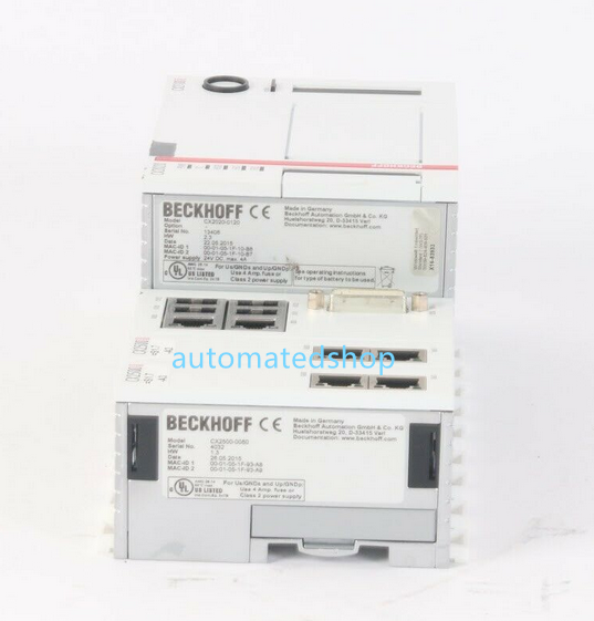 Beckhoff CX2020-0113 Via DHL or FedEx