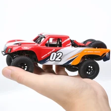 Orlandoo RC 1/32 Micro SHORT COURSE TRUCK RWD Truck -KIT- RED