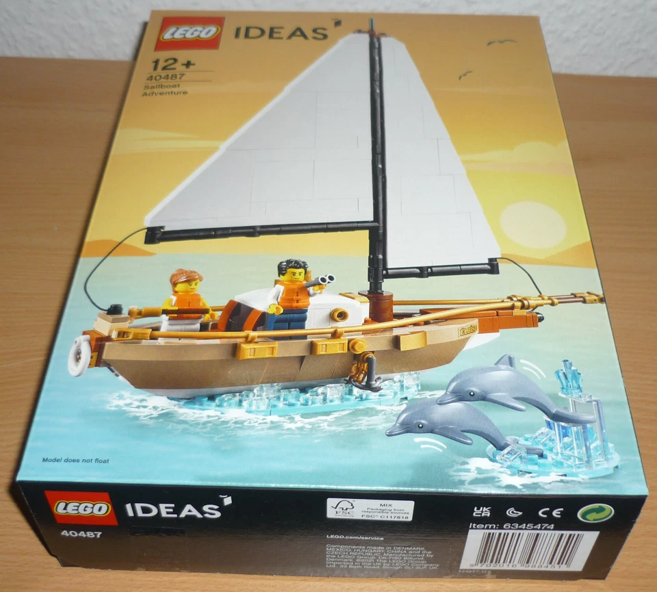 Lego IDEAS 40487 Sailboat Adventure + OBA mit Karton (geschlossen) - Bild 1 von 1