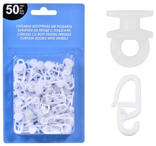 curtain hooks for rail