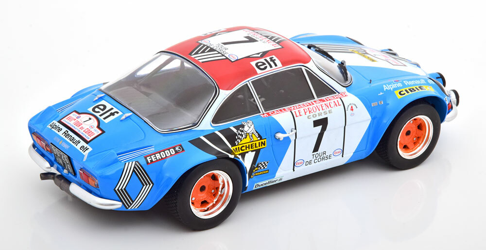 IXO Renault Alpine A110 Tour de Corse 1973 Therier