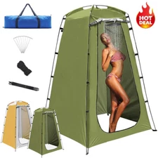 Pop Up Shower Tent Outdoor Instant Tent Privacy Shower Toilet Changing Hiking US