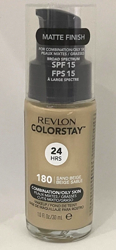 Revlon ColorStay Make up Combi-oily Skin 30ml mit Pumpe - 180 Sand Beige
