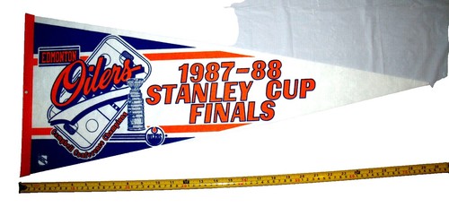 Fanion Pennant Ice Hockey Glace A.p.a Eagles Cccp Hertogenbosch 1981 Wimpel