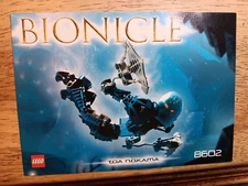 Lego Bionicle Toa Nokama Instruction Manual 8602 No Bricks