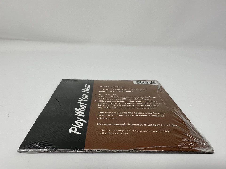 PLAY WHAT YOU HEAR Intermediate Jazz Guitar Course Chris Standring CD-ROM Mac PC - Image 3 of 4