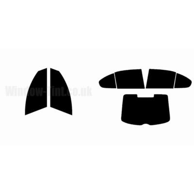 For Skoda Octavia 5-door (Facelift) 2009-12 Full Pre Cut Window Tint Kit Film