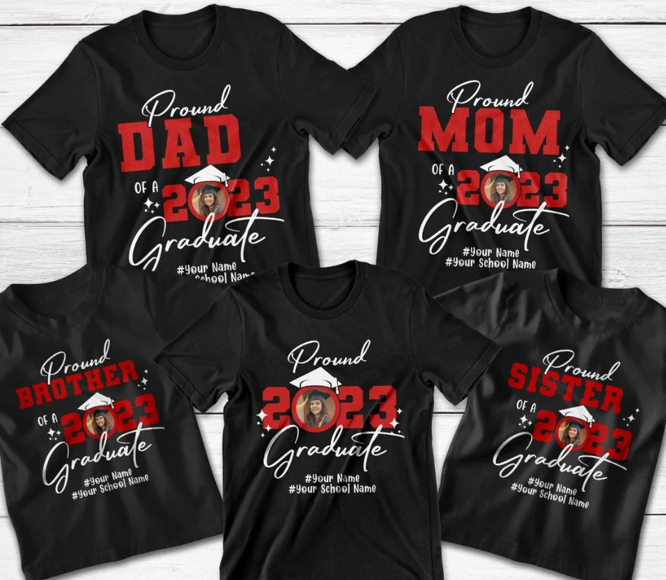 Personalized Graduation Shirts Class Of 2023 Family Graduation T Shirt