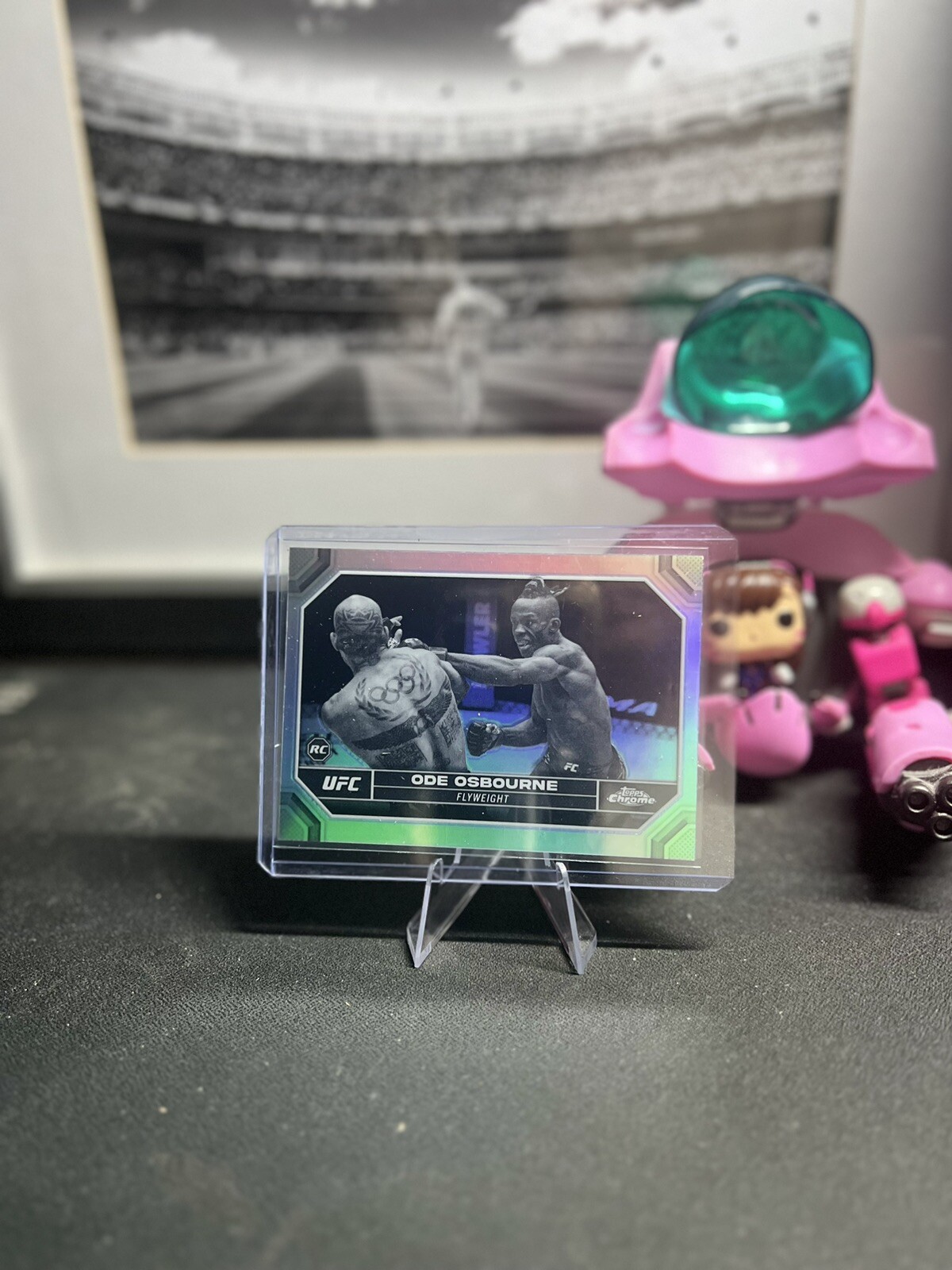 2024 Topps Chrome UFC * Ode Osbourne * #133 Negative Card