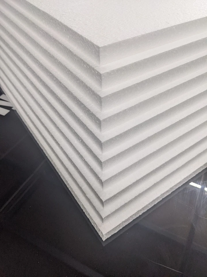 Polystyrene Foam Packing Sheets 600x400x25mm – EPS Insulation, Packaging, Craft