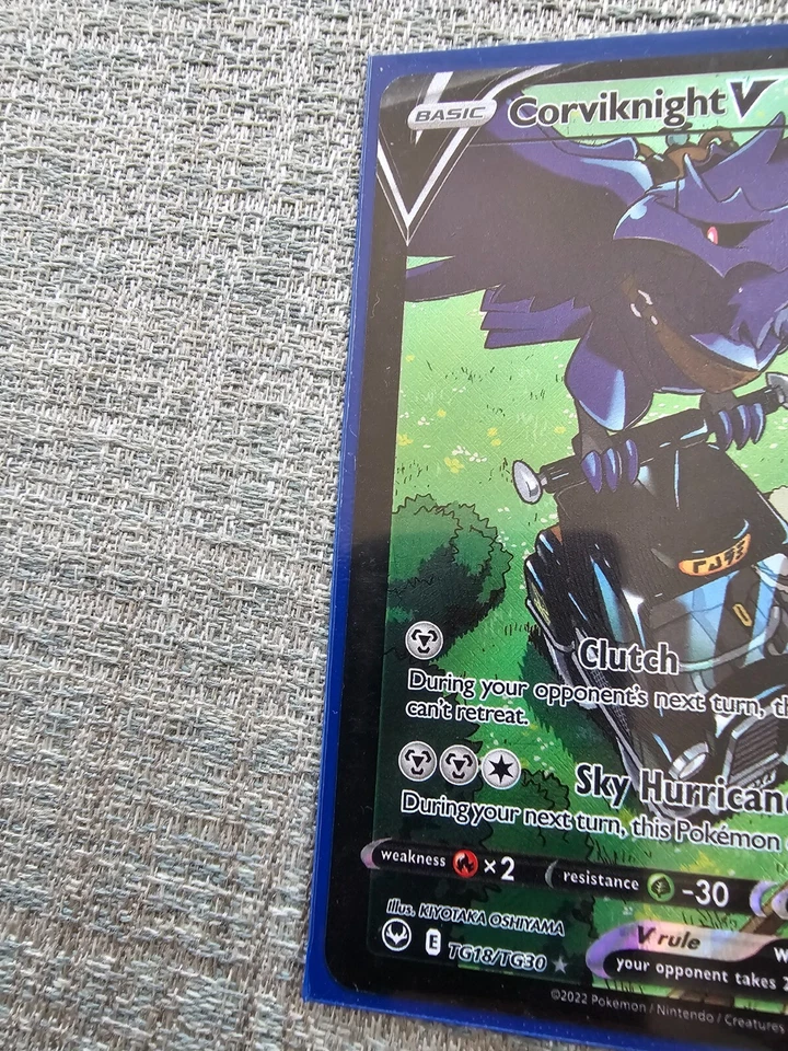 Corviknight V Error Misprint Pokemon Card NM % - Image 4 of 4