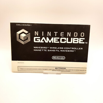 Nintendo Gamecube - Wavebird Wireless Controller Anleitung - gebraucht