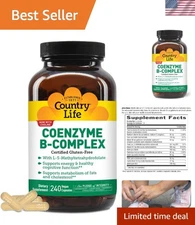 Daily B-Complex Vitamin 240ct - Supports Energy, Metabolism & Cognitive Health