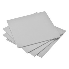 4Pcs EVA Foam Sheets 10 x 10 Inch 5mm Thickness for Crafts DIY Projects Grey