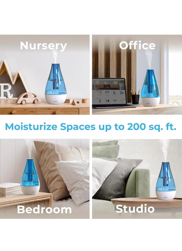 Pure Enrichment® MistAire™ Studio Ultrasonic Cool Mist Humidifier - Small & C... - Image 2 of 4