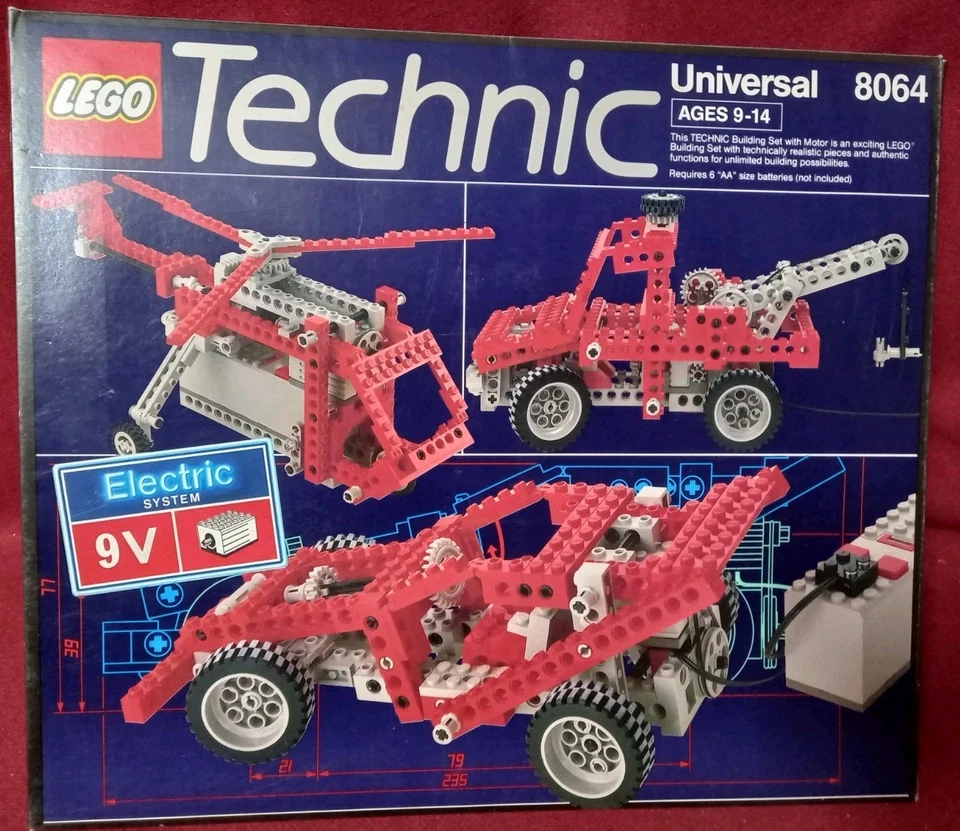 LEGO Technic 8064 Motorized Universal Building Set, foto 1 di 5