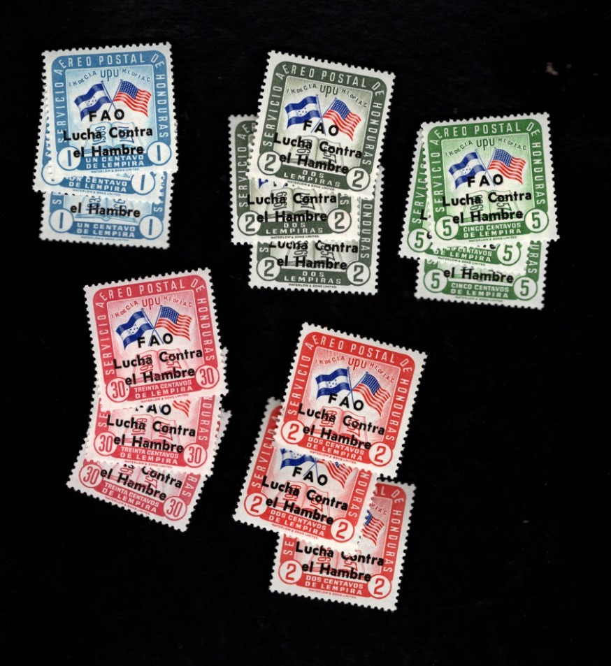 Honduras sc#C320-4 x3 (1964) Complete MNH