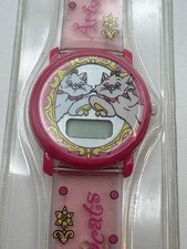 Disney The Aristocats Plastic Children's Wristwatch NEW Digital Time Vintage