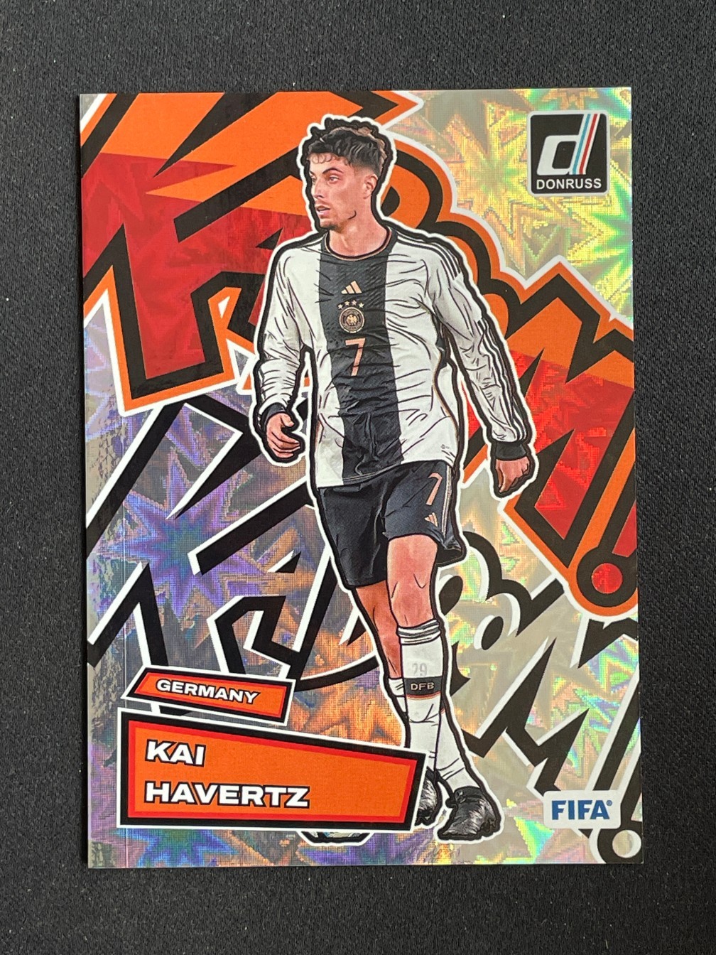 Kai Havertz 2023-24 Panini Donruss Soccer FIFA Kaboom! SSP #17