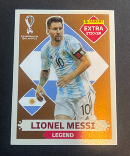Lionel Messi Panini Extra Sticker 2022