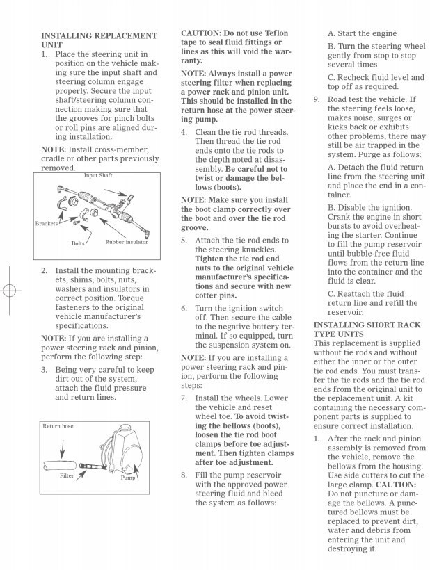 Power Steering Rack & Pinion Assembly For 00-2001 Nissan Maxima INFINITI I30