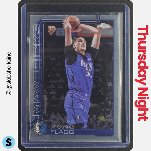 2025 TOPPS CHROME #251 COOPER FLAGG RC ROOKIE