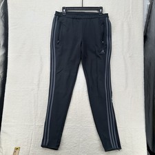 Adidas Gray Three Stripe Climacool Track Pants Mens