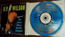 U.P. Wilson: The Best Of The Texas Blues Guitar Tornado (CD JSP Records) Import