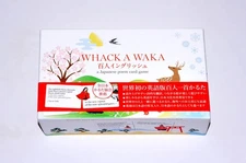 WHACK A WAKA kyogi karuta English ver. 100 People English Kawada from Japan NEW