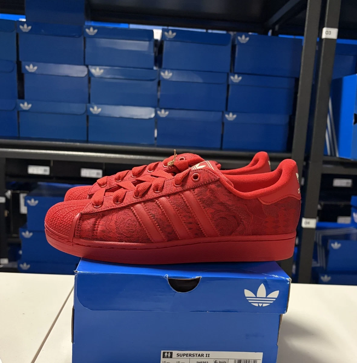 adidas Superstar 2 Better Scarlet Wonder White for Sale  display picture 1