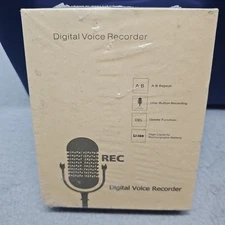 EVISTR 64GB L357 Digital Voice Recorder Activated FOR LECTURE with Playback NEW