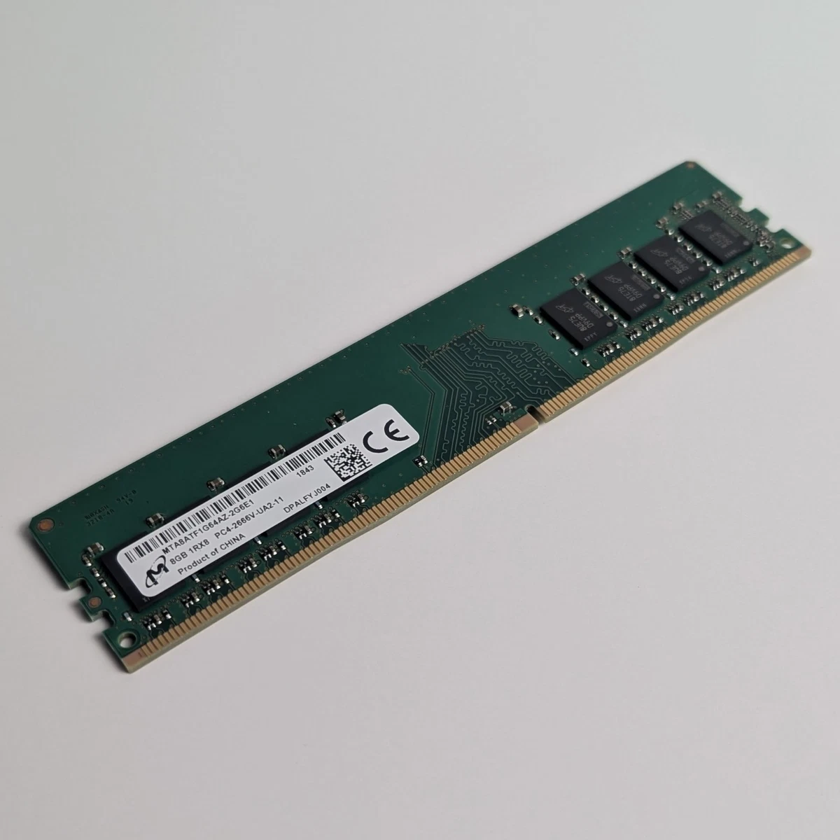 BUFFALO PC4 21300 DDR4 2666 8G 4枚　計32GB PC4-21300 (DDR4-2666) Bus Speed DDR4 SDRAM Memory (RAM) for sale
