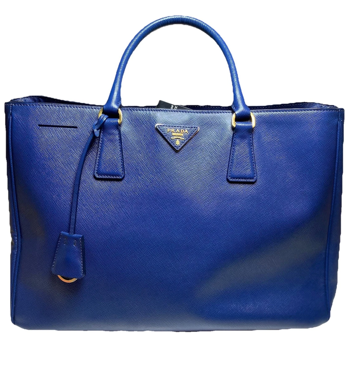 PRADA Leather Exterior Blue Bags & Handbags for Women for sale | eBay