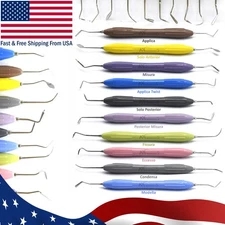 Dental Composite Filling Restorative Instruments with Silicone Handle Margalla®