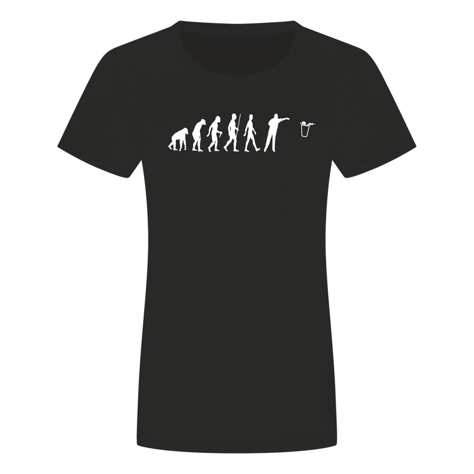 Evolution Bier Pong Damen T-Shirt - Bierpong Beer Beerpong  - Bild 1 von 1