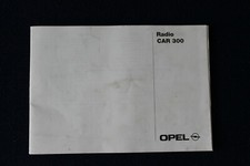 Opel Radio CAR 300 Bedienungsanleitung