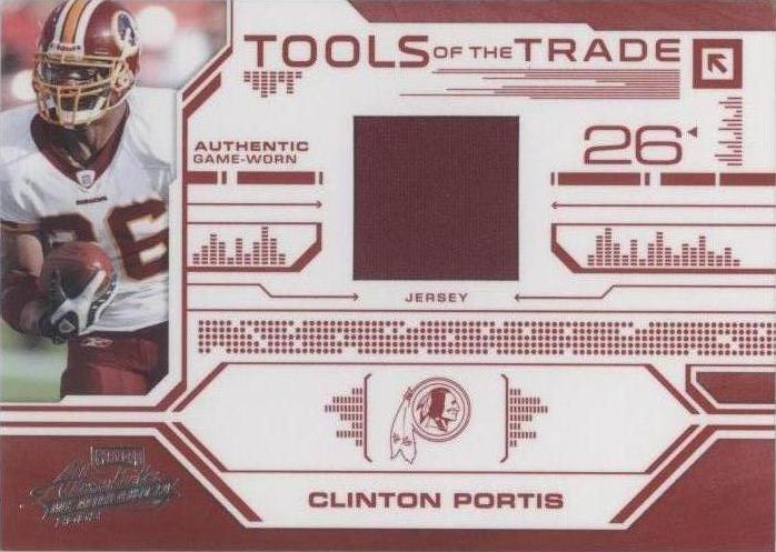 2008 Playoff Absolute Memorabilia Clinton Portis #TOTT63 - 1 of 2