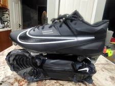 Nike Vapor Edge Elite 360 Football Black White DA5457-010 Men's Size 14 Cleats