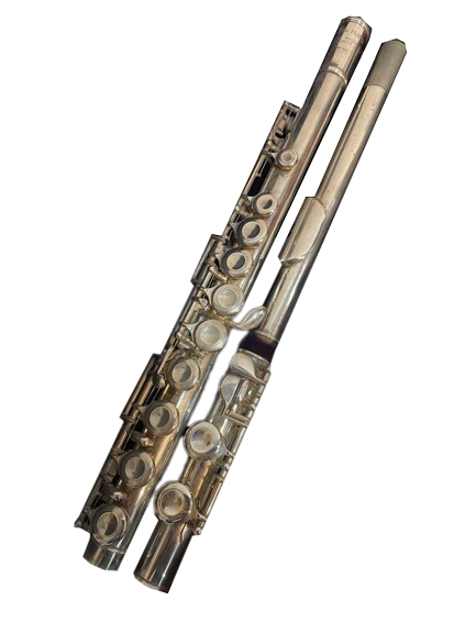 PEARL PF 501 Flute Silver Plated Pinless Mechanism Very good | eBay