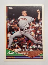 Bill Krueger - 1994 Topps #552 - Detroit Tigers Baseball Card