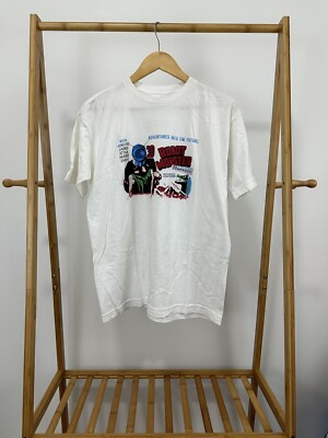 VTG 90s Gap 3D Robot Monster 3Dimension Movie Horror T-Shirt Size YOUTH XL 20x25
