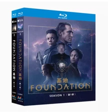 Foundation Season 1-2 BD Movie TV Film 4-Disc All Region New Box Set