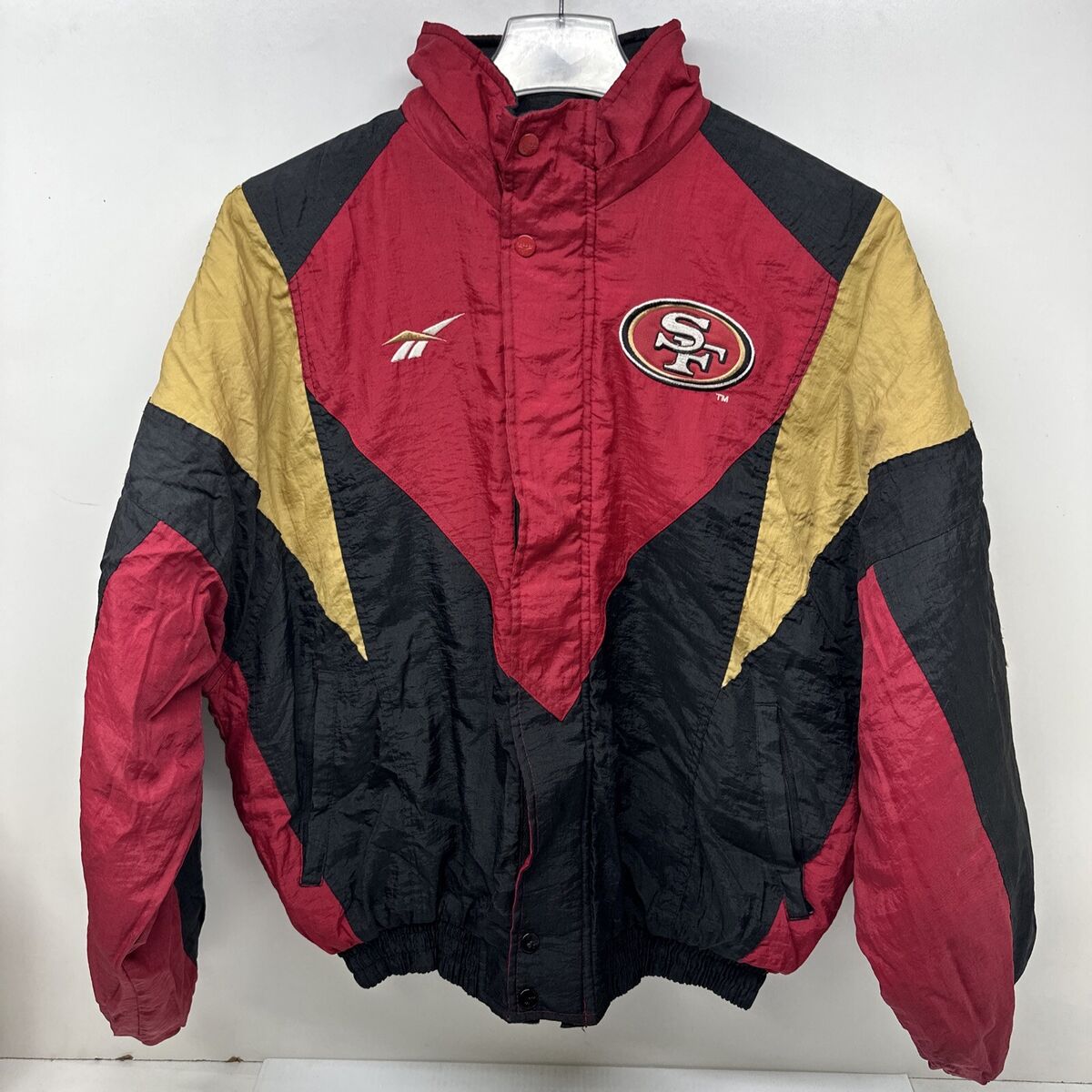Vintage NFL ProLine 1996 49ers 50th Anniv Reebok Jacket Vintage NFL ProLine 1996 49ers 50th Anniv Reebok Jacket