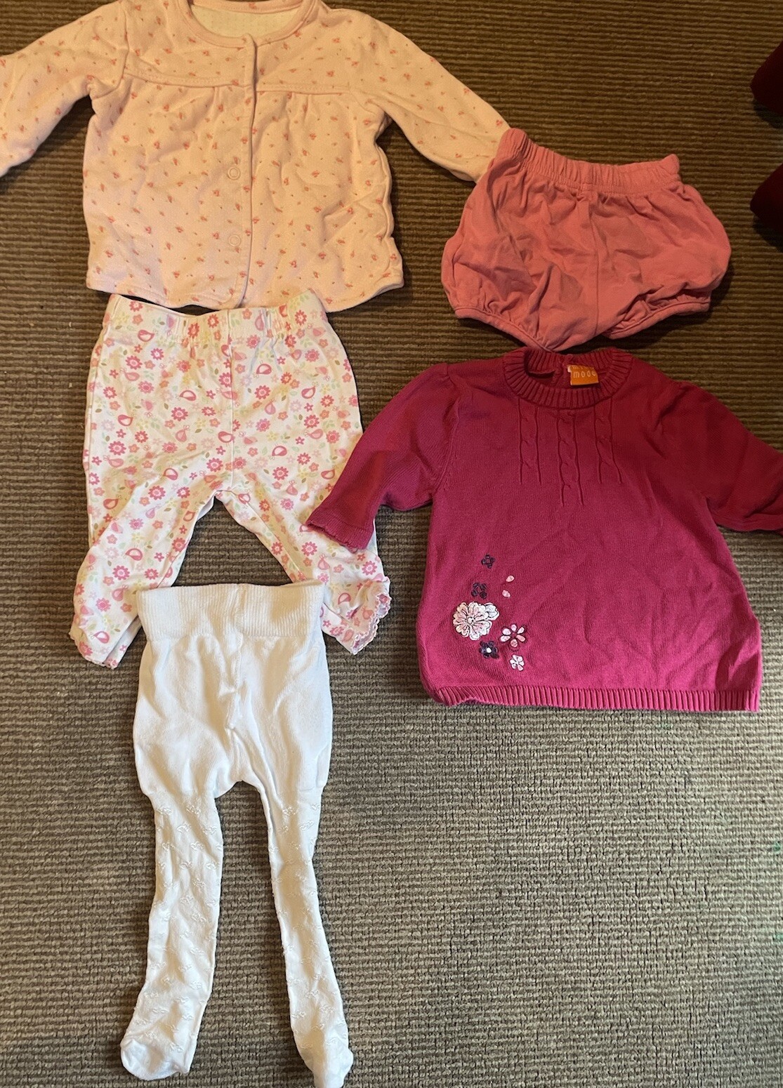 Clothes Bundle Girl Newborn, 0-3 Months